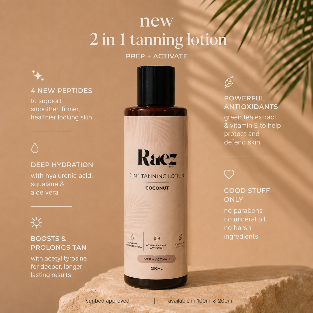 2 in 1 Tanning Lotion