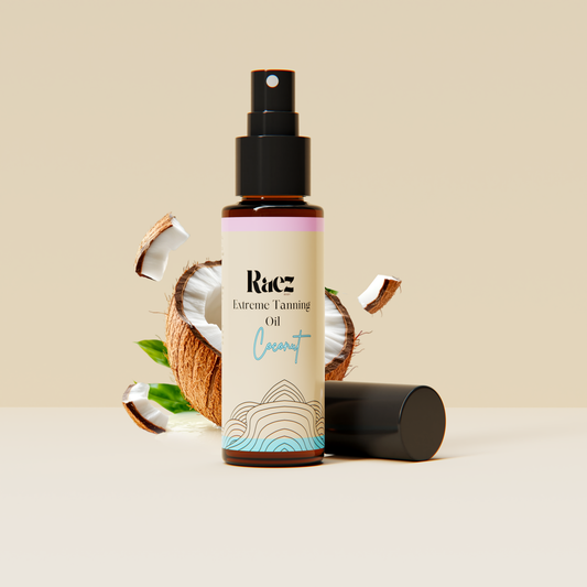 EXTREME Tanning Oil – Raez Body – Fast Tanning Intensifier