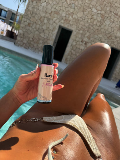 EXTREME Tanning Oil – Raez Body – Fast Tanning Intensifier